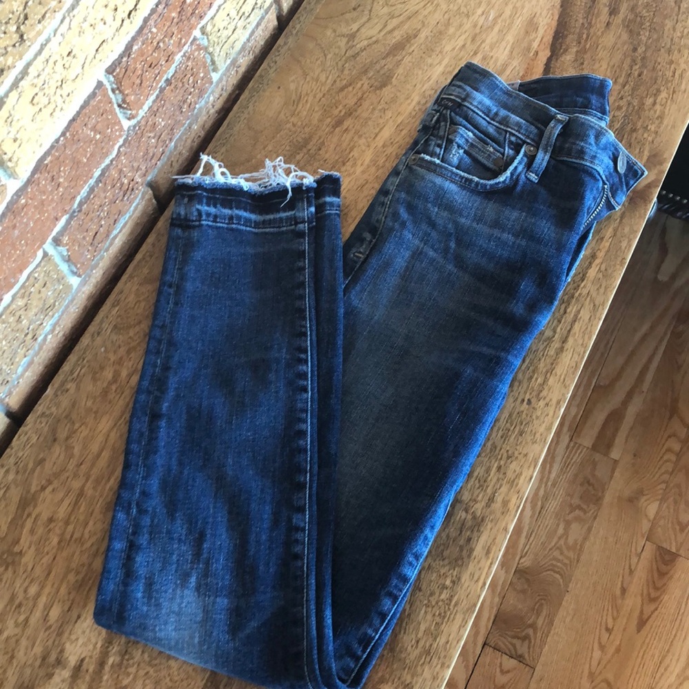 Citizens of Humanity rocket crop high rise skinny